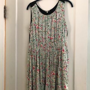 Joie flowy sleeveless spring floral dress